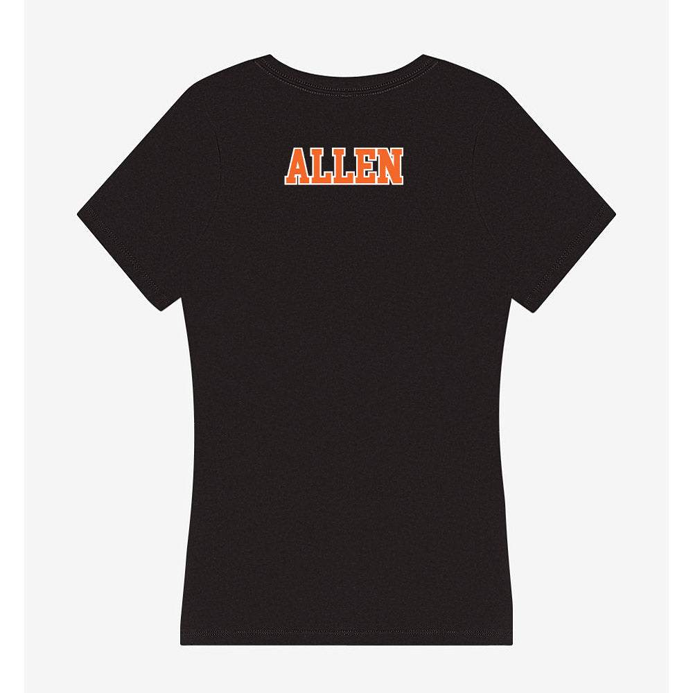 Clemson - NCAA Women's Track & Field : Ava Allen - Women's V-Neck T-Shirt-1