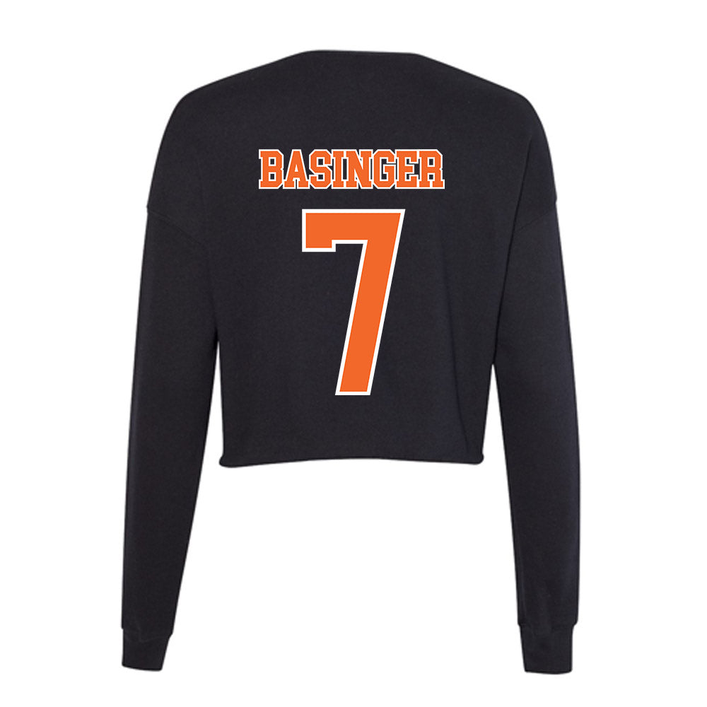 Clemson - NCAA Softball : Reese Basinger - Women's Cropped Crew Fleece-1