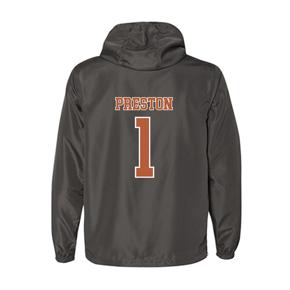 Texas - NCAA Women's Basketball : Bryanna Preston - Windbreaker-1