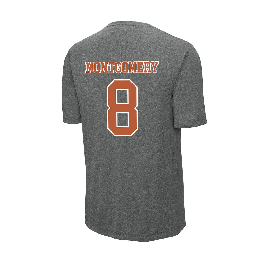 Texas - NCAA Women's Soccer : Carly Montgomery - Activewear T-Shirt-1
