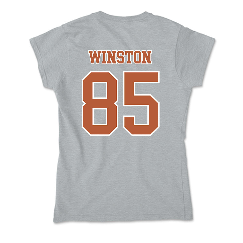 Texas - NCAA Football : Emaree Winston - Soft Style Women’s T-Shirt-1