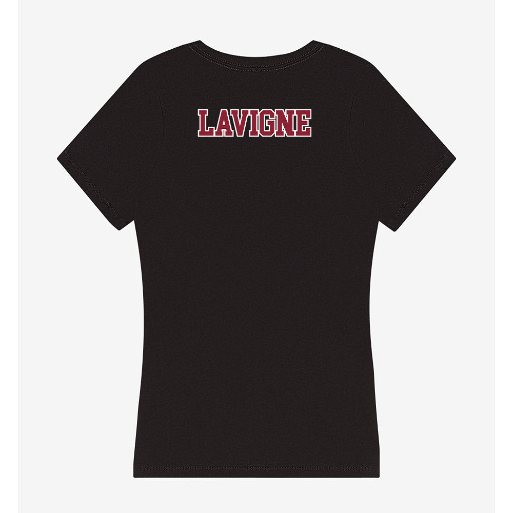 UMass - NCAA Cheerleading : Hilaire Lavigne - Women's V-Neck T-Shirt-1