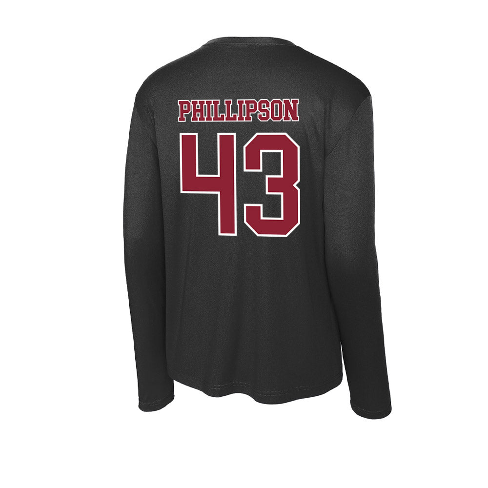 UMass - NCAA Football : Edward Phillipson - Activewear Long Sleeve T-Shirt-1