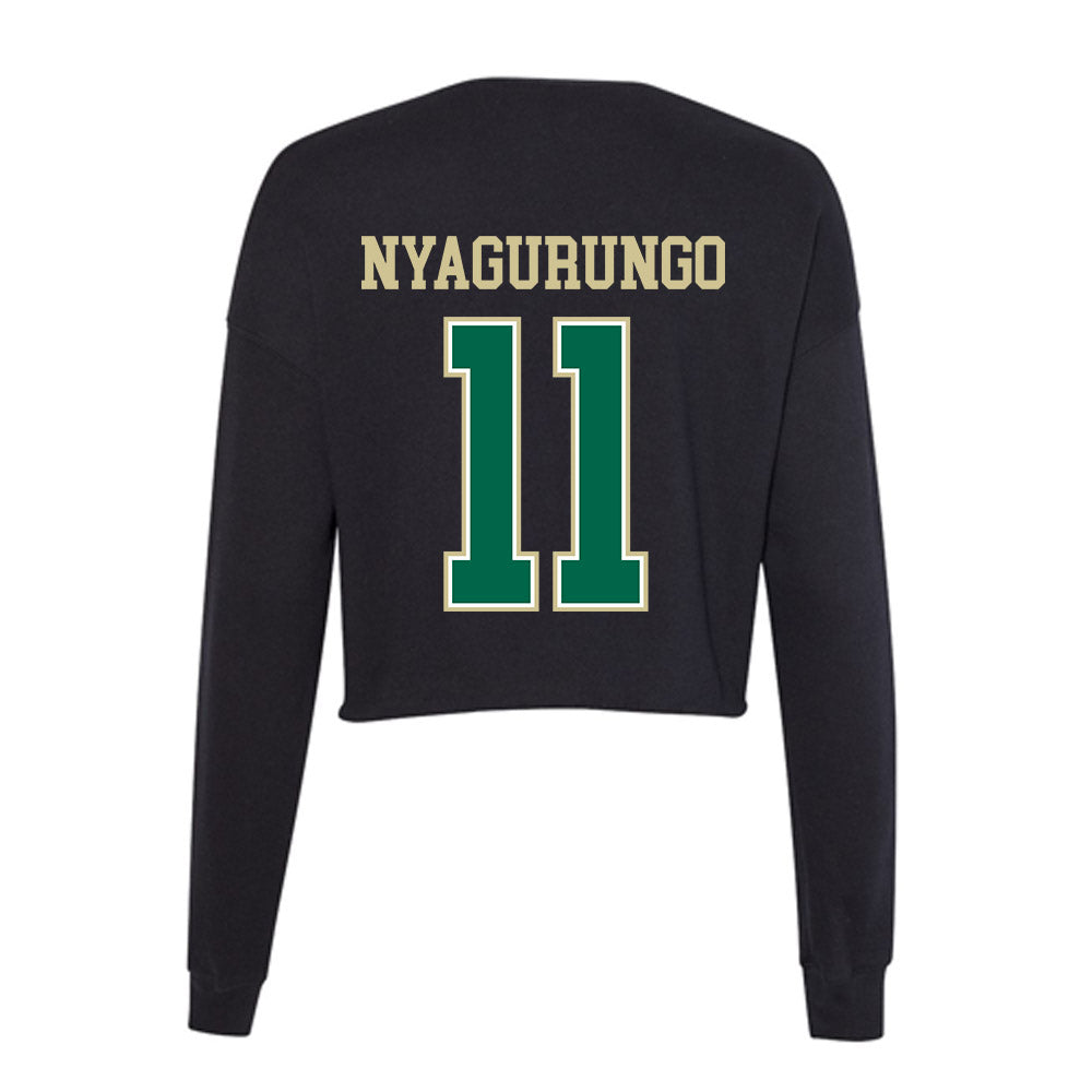 USF - NCAA Men's Soccer : Brandon Nyagurungo - Women's Cropped Crew Fleece-1