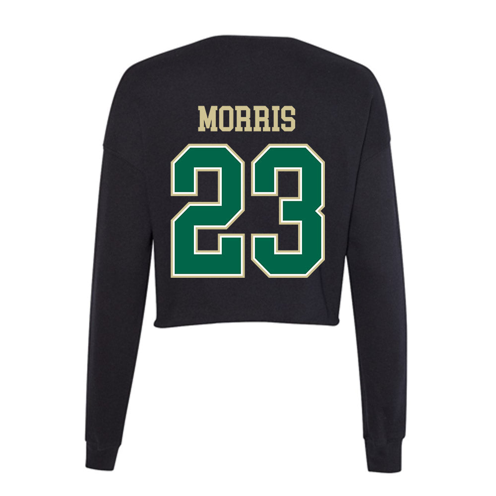 USF - NCAA Women's Lacrosse : Maddie Morris - Women's Cropped Crew Fleece-1