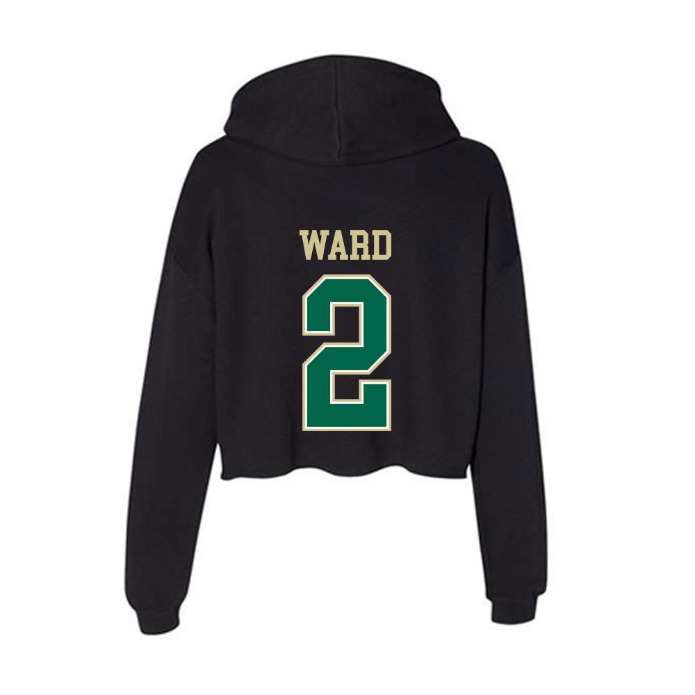 USF - NCAA Football : Tavin Ward - Women's Crop Fleece Hoodie-1