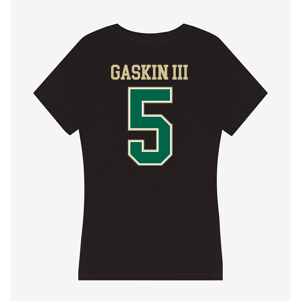 USF - NCAA Football : Fred Gaskin III - Women's V-Neck T-Shirt-1
