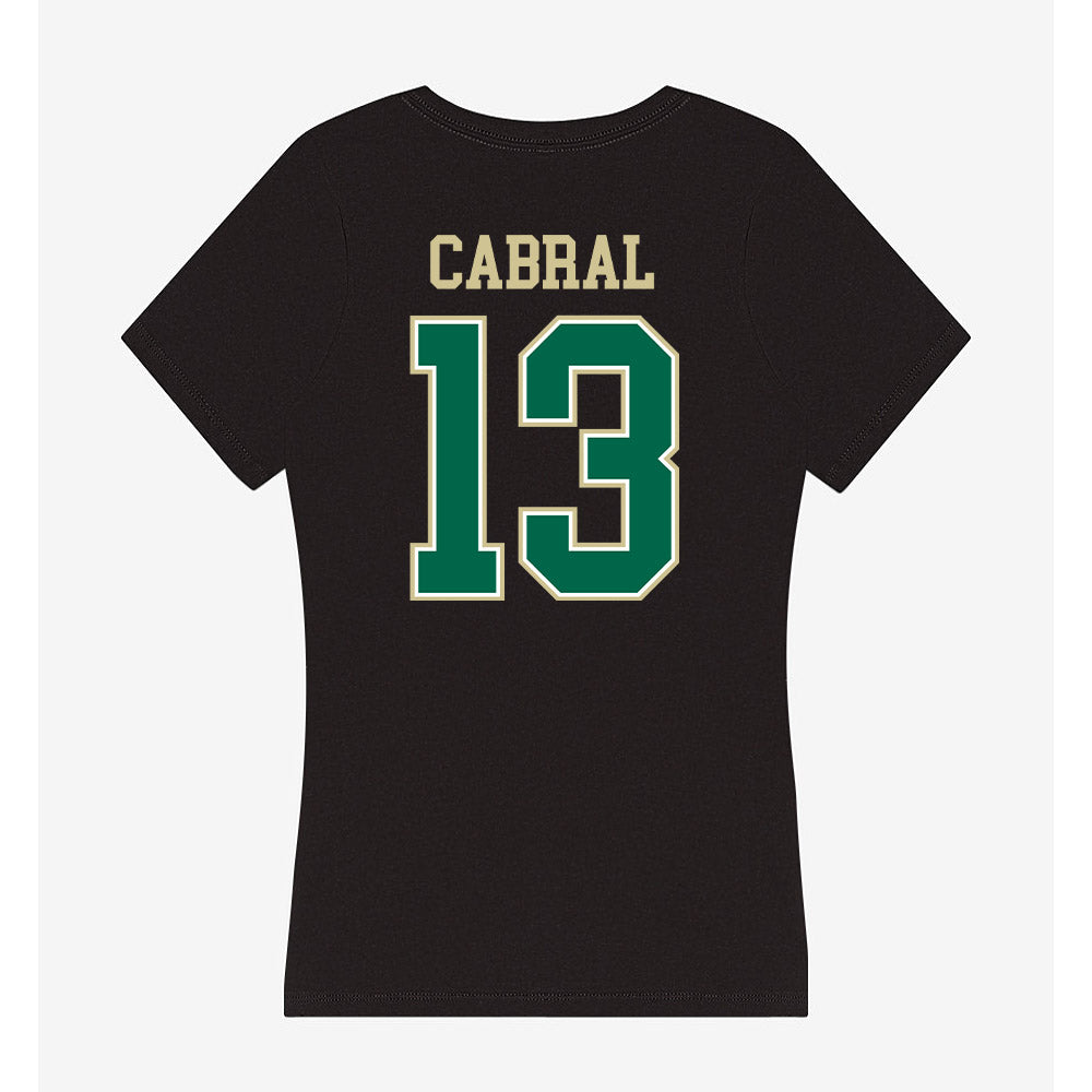 USF - NCAA Women's Soccer : Sophia Cabral - Women's V-Neck T-Shirt-1