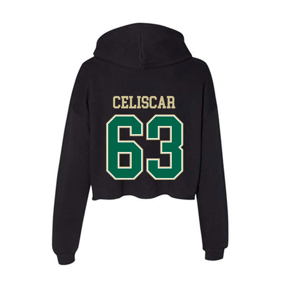 USF - NCAA Football : Joshua Celiscar - Women's Crop Fleece Hoodie-1