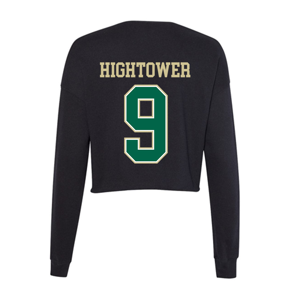 USF - NCAA Men's Basketball : Gavin Hightower - Women's Cropped Crew Fleece-1