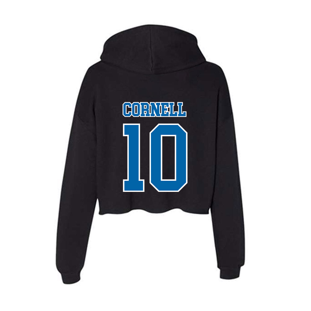 MTSU - NCAA Women's Soccer : Lilah Cornell - Women's Crop Fleece Hoodie-1