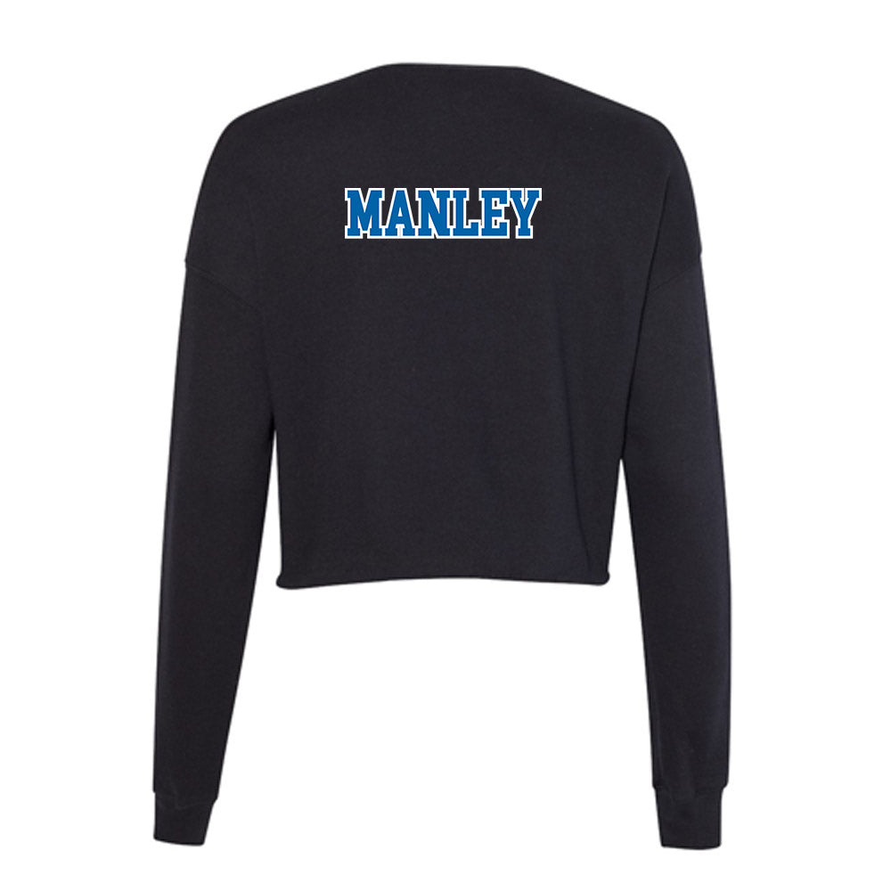 MTSU - NCAA Women's Golf : Ella Manley - Women's Cropped Crew Fleece-1