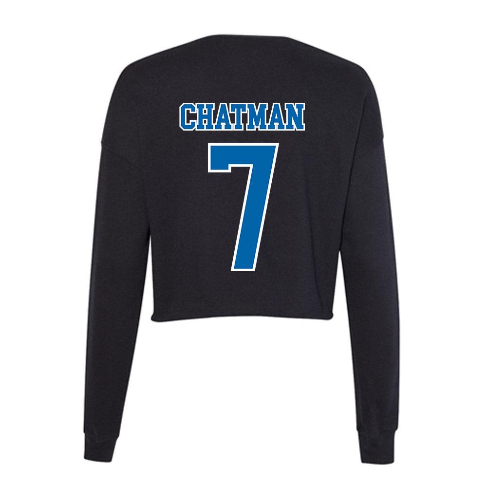 MTSU - NCAA Softball : Kennedy Chatman - Women's Cropped Crew Fleece-1