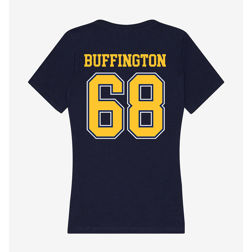 Murray State - NCAA Football : Wyatt Buffington - Women's V-Neck T-Shirt-1