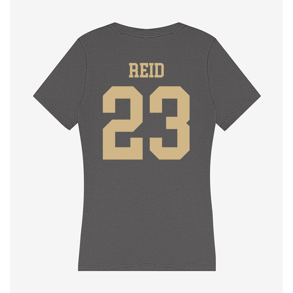 PFW - NCAA Women's Basketball : Jordan Reid - Women's V-Neck T-Shirt-1