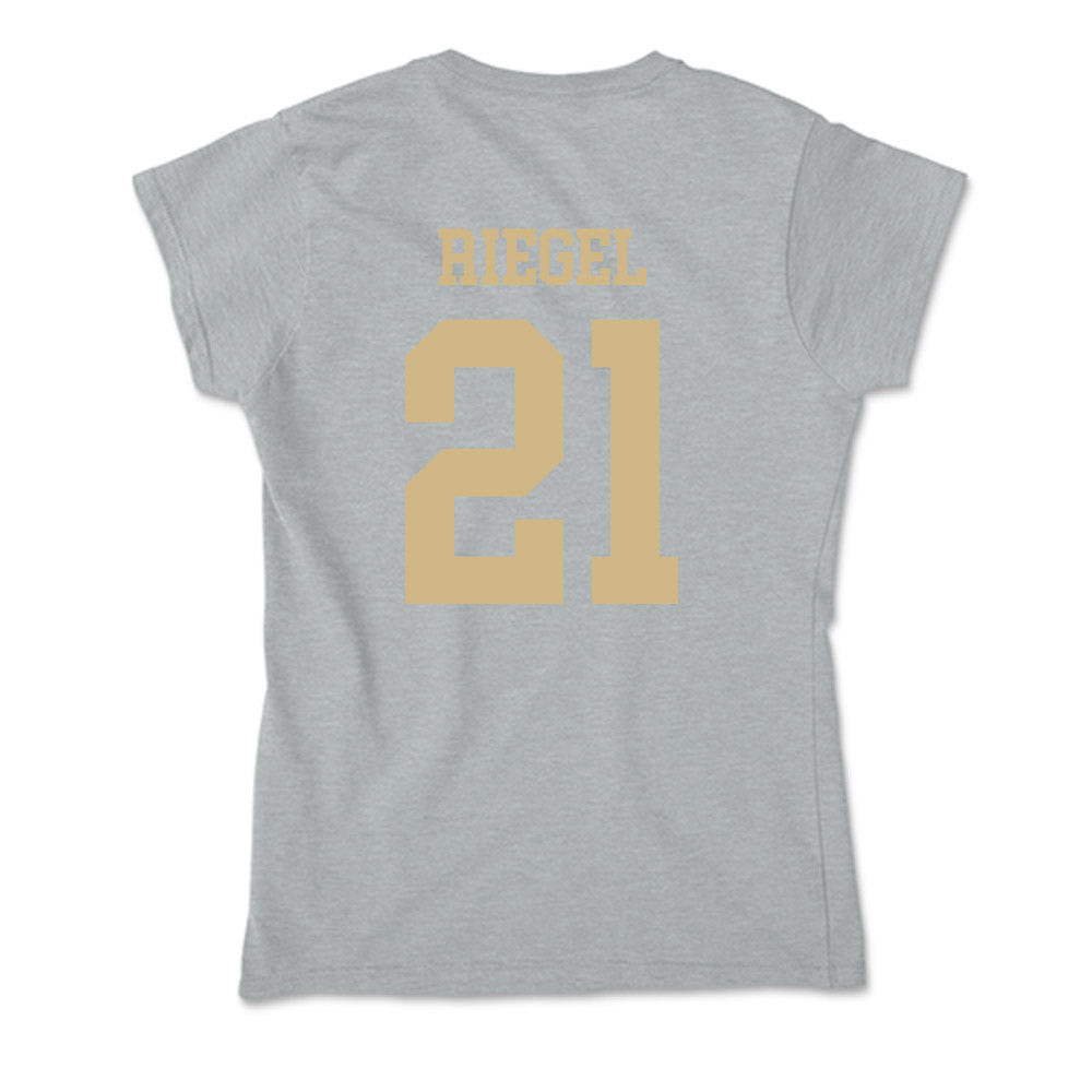 PFW - NCAA Women's Volleyball : Iris Riegel - Soft Style Women’s T-Shirt-1