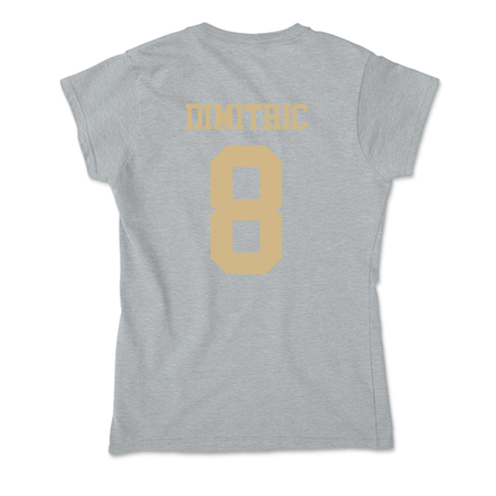 PFW - NCAA Women's Volleyball : Miona Dimitric - Soft Style Women’s T-Shirt-1