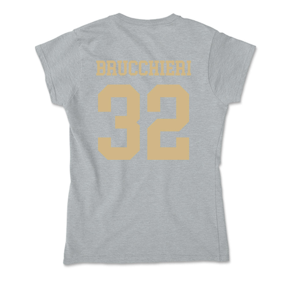 PFW - NCAA Women's Soccer : Lauryn Brucchieri - Soft Style Women’s T-Shirt-1