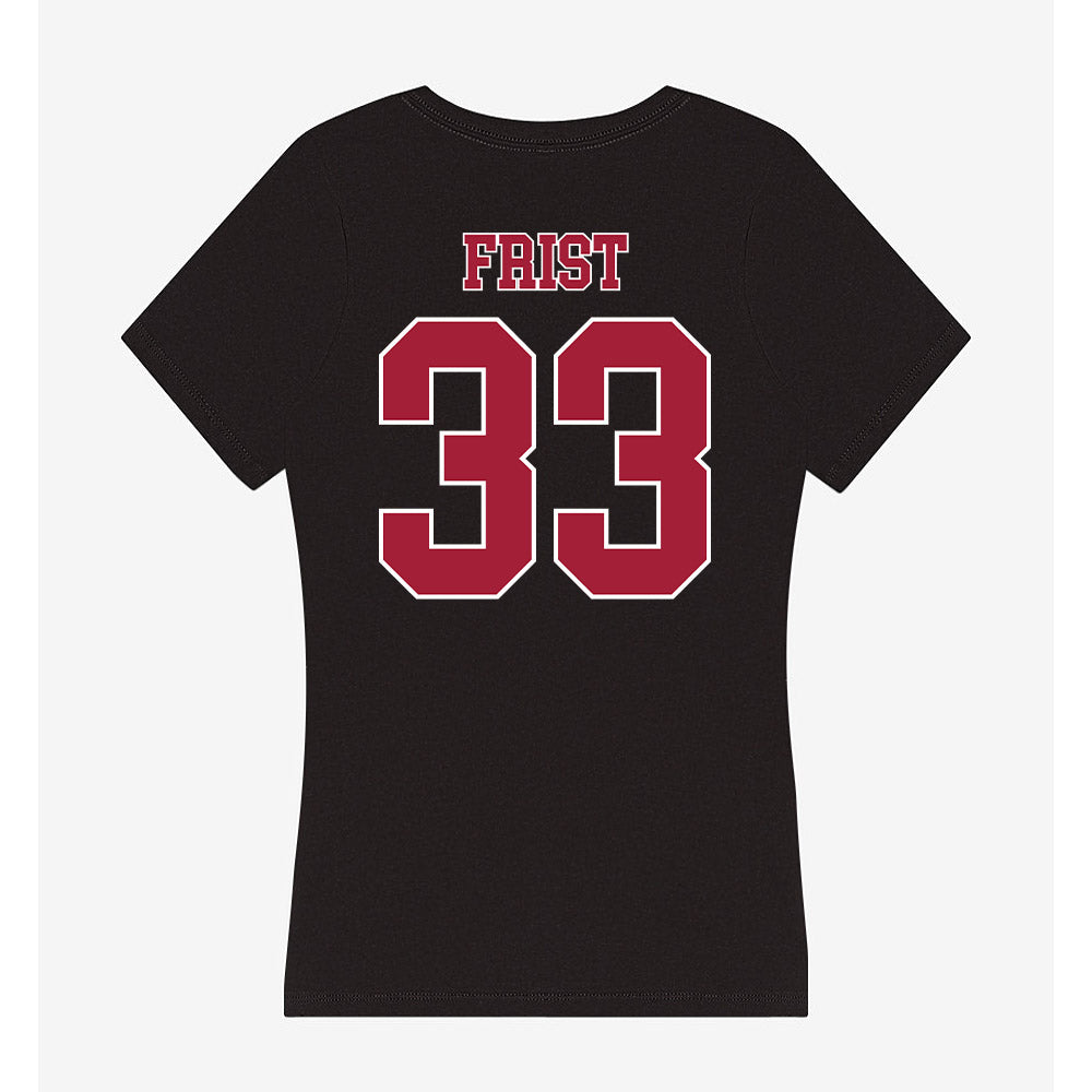 Stanford - NCAA Women's Lacrosse : Annabel Frist - Women's V-Neck T-Shirt-1