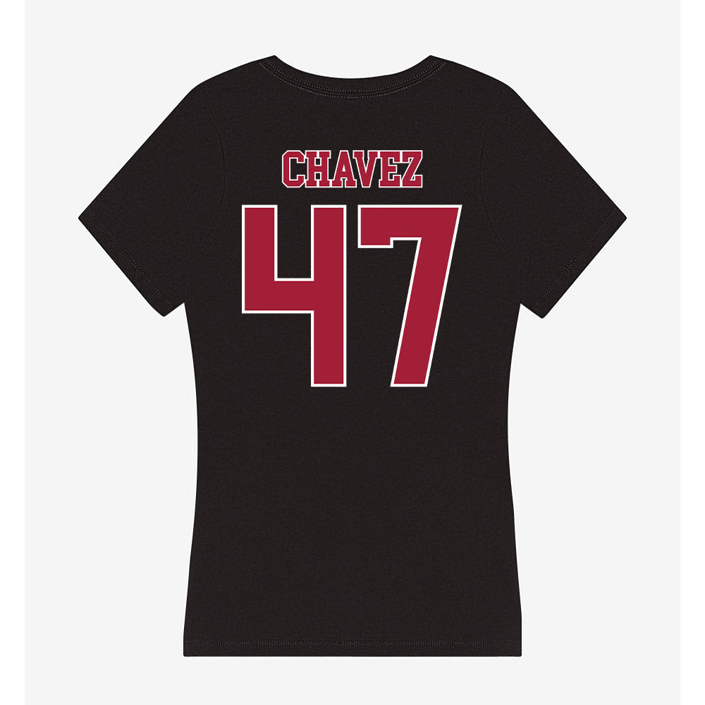 Stanford - NCAA Football : Alejandro Chavez - Women's V-Neck T-Shirt-1