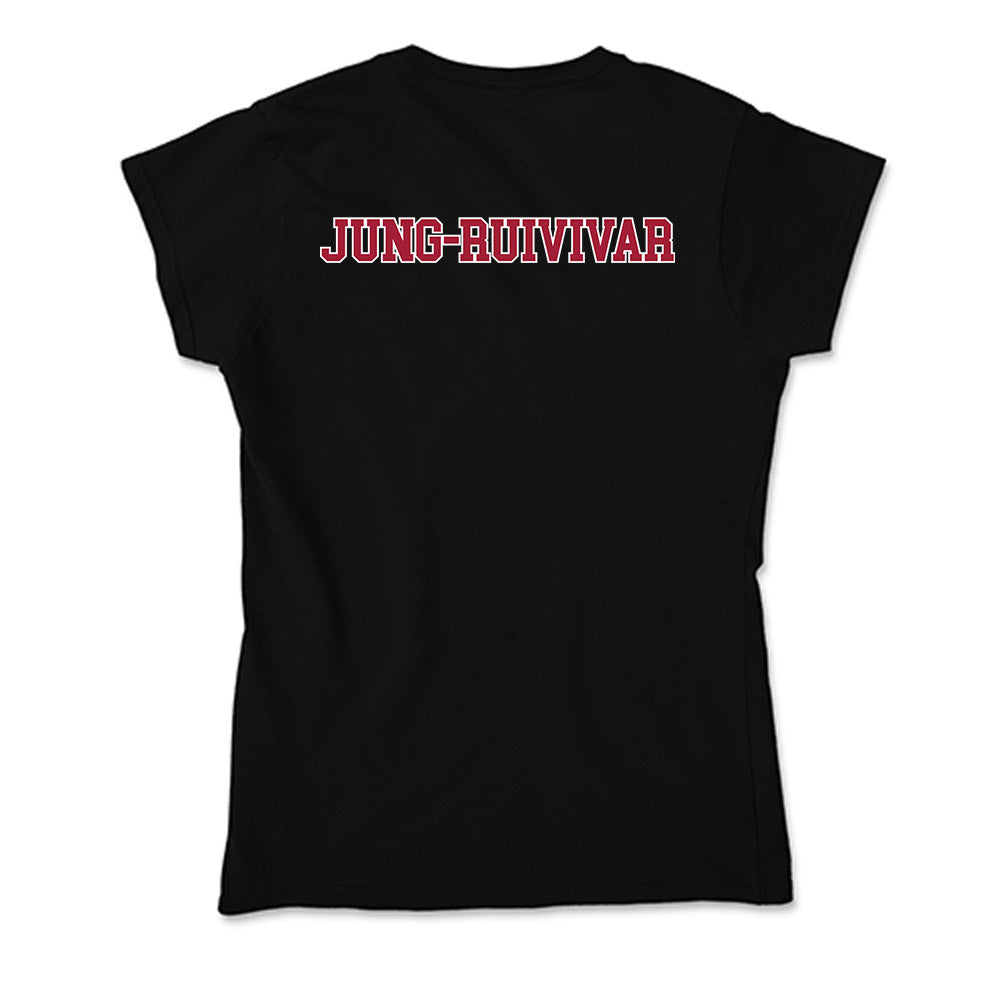 Stanford - NCAA Women's Gymnastics : Levi Jung-Ruivivar - Soft Style Women’s T-Shirt-1