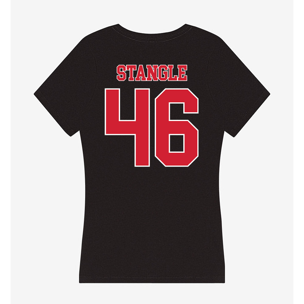 Fairfield - NCAA Men's Lacrosse : Brady Stangle - Women's V-Neck T-Shirt-1