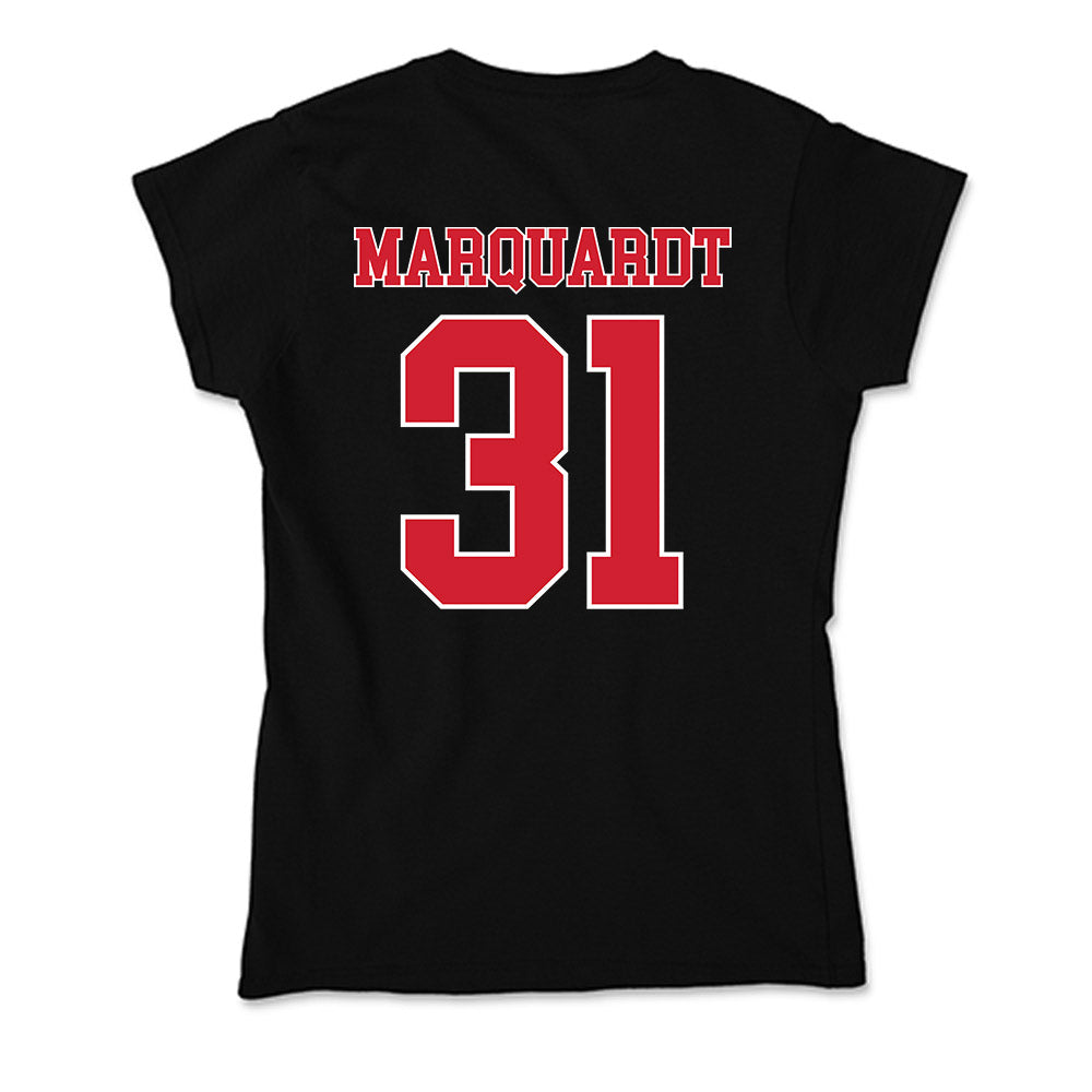 Fairfield - NCAA Women's Lacrosse : Anna Marquardt - Soft Style Women’s T-Shirt-1