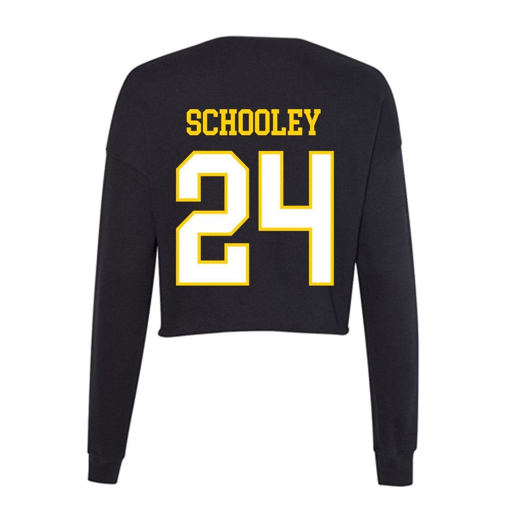 Delaware - NCAA Ice Hockey : Taylor Schooley - Women's Cropped Crew Fleece-1