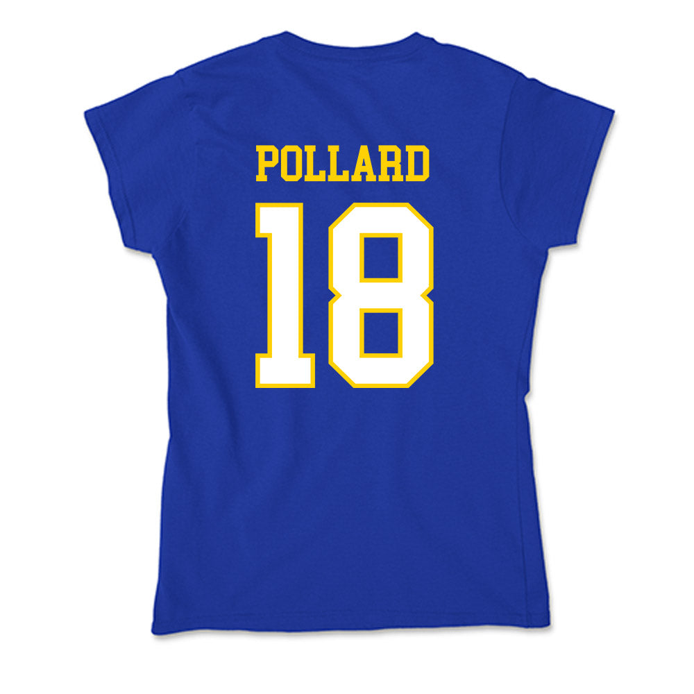 Delaware - NCAA Football : Mysonne Pollard - Soft Style Women’s T-Shirt-1