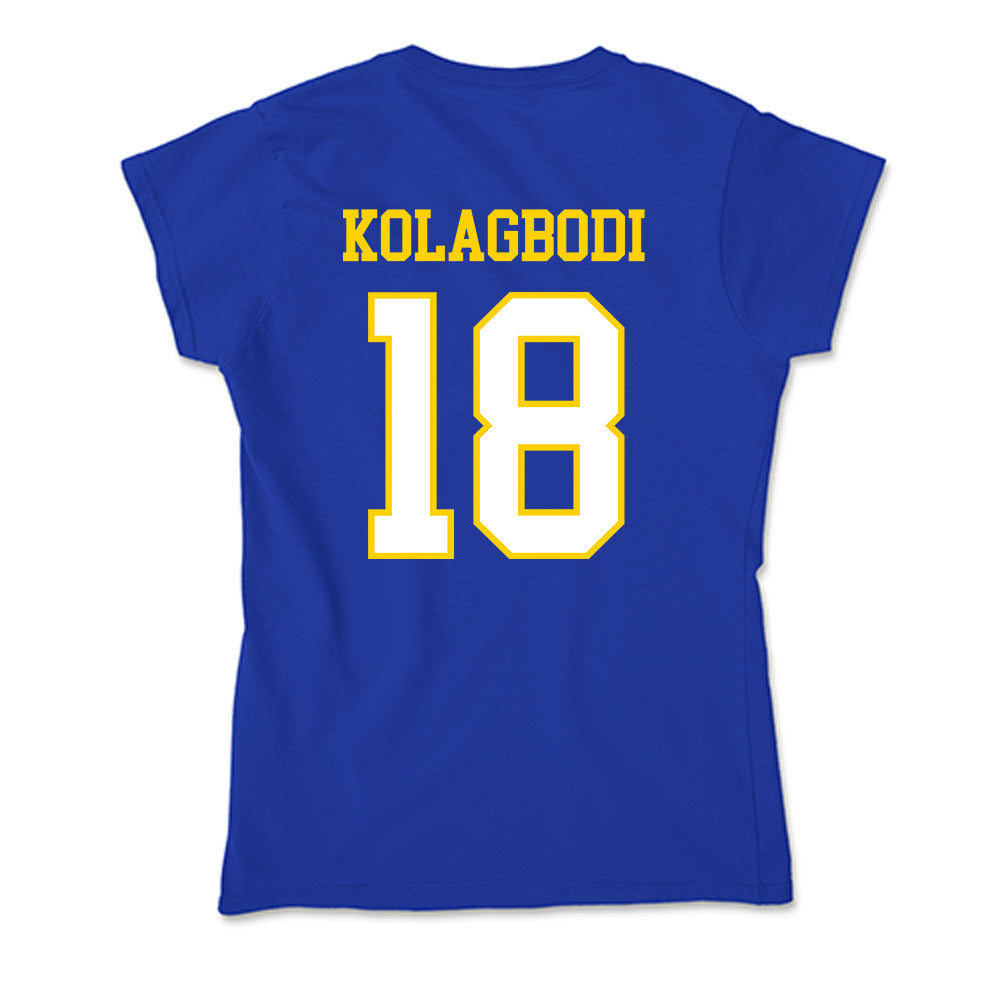 Delaware - NCAA Football : Jamarion Kolagbodi - Soft Style Women’s T-Shirt-1