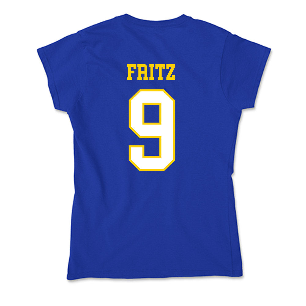 Delaware - NCAA Women's Soccer : Sarah Fritz - Soft Style Women’s T-Shirt-1