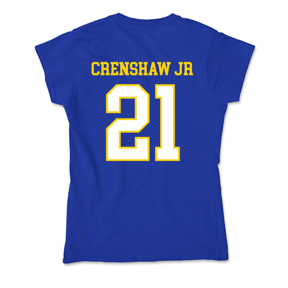 Delaware - NCAA Football : Anthony Crenshaw Jr - Soft Style Women’s T-Shirt-1