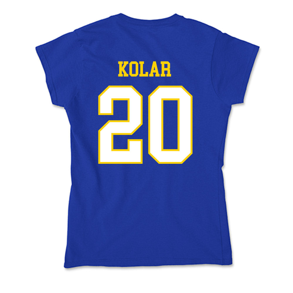 Delaware - NCAA Men's Lacrosse : Jason Kolar - Soft Style Women’s T-Shirt-1