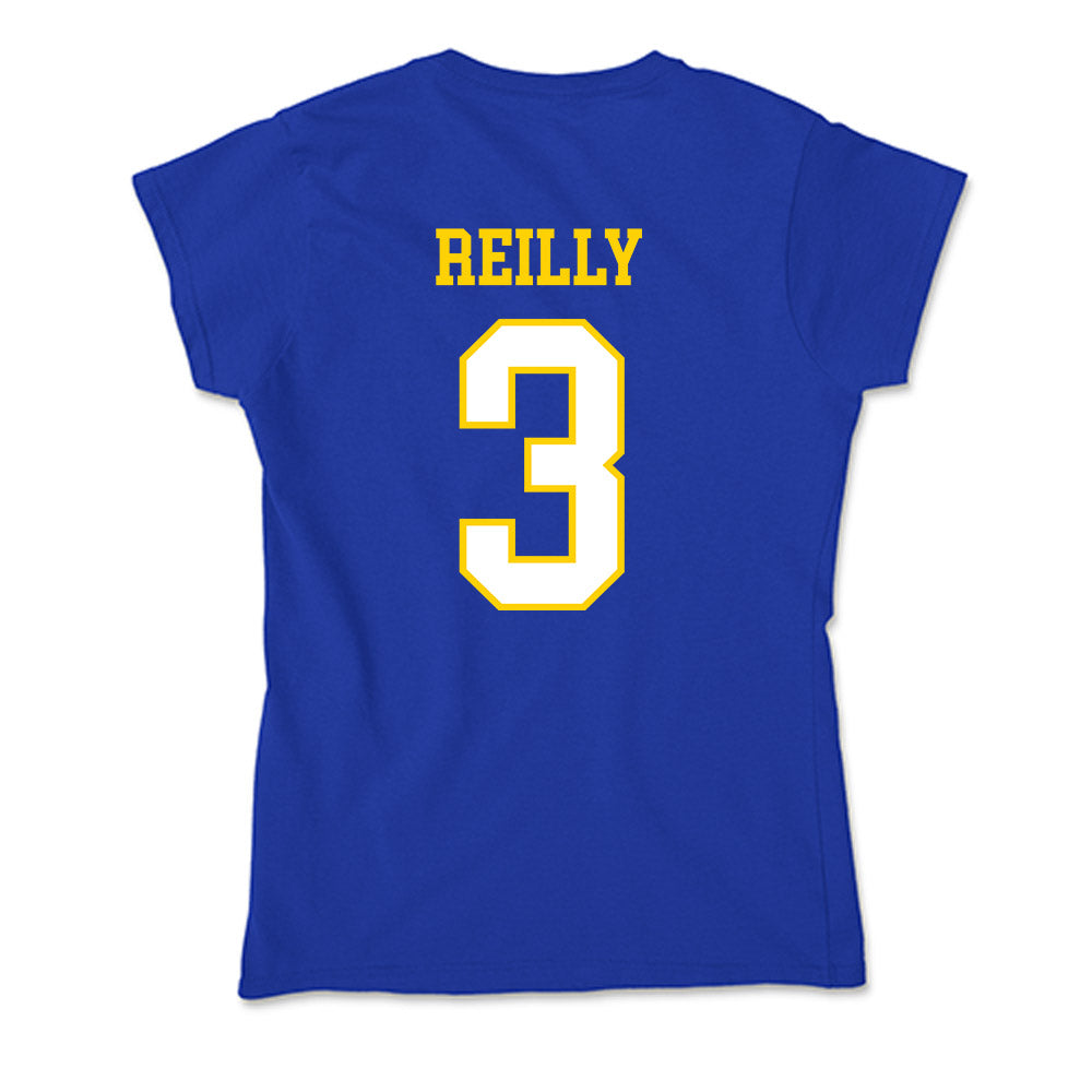 Delaware - NCAA Men's Basketball : Cavan Reilly - Soft Style Women’s T-Shirt-1