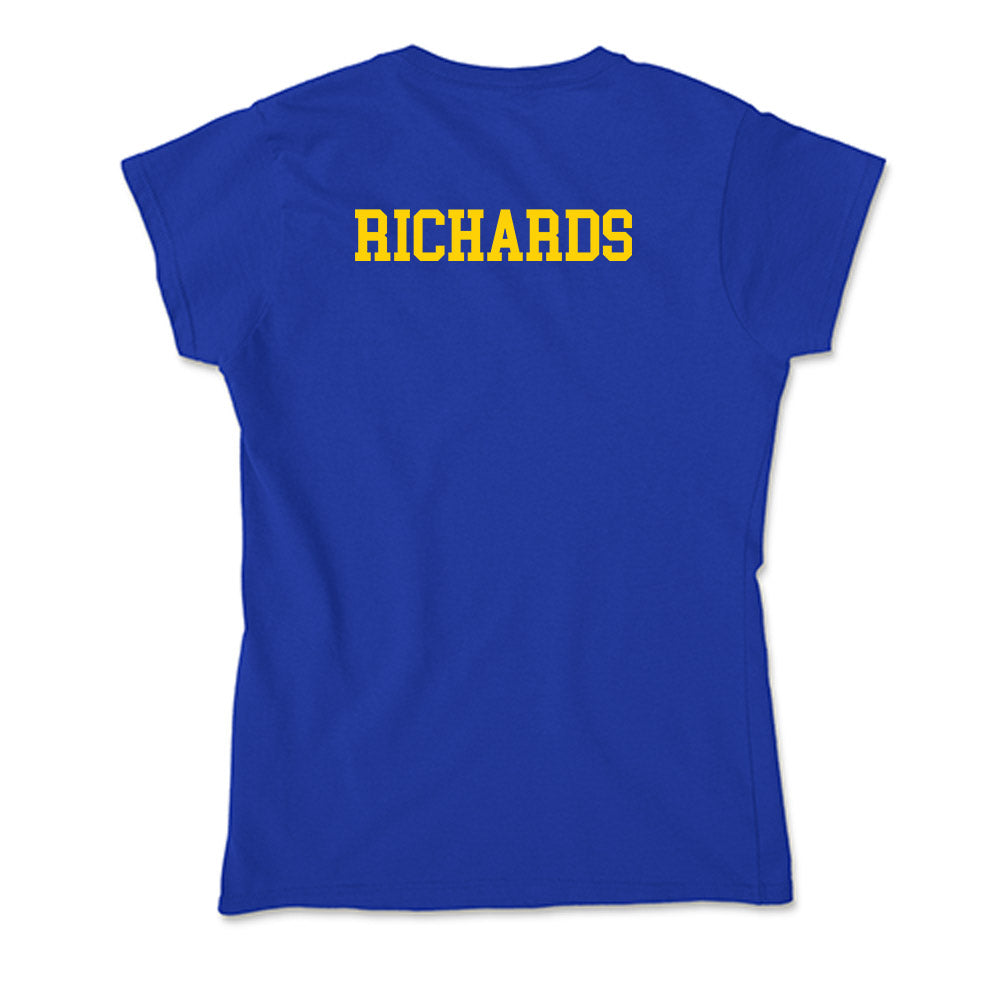Delaware - NCAA Women's Track & Field : Catherine Richards - Soft Style Women’s T-Shirt-1