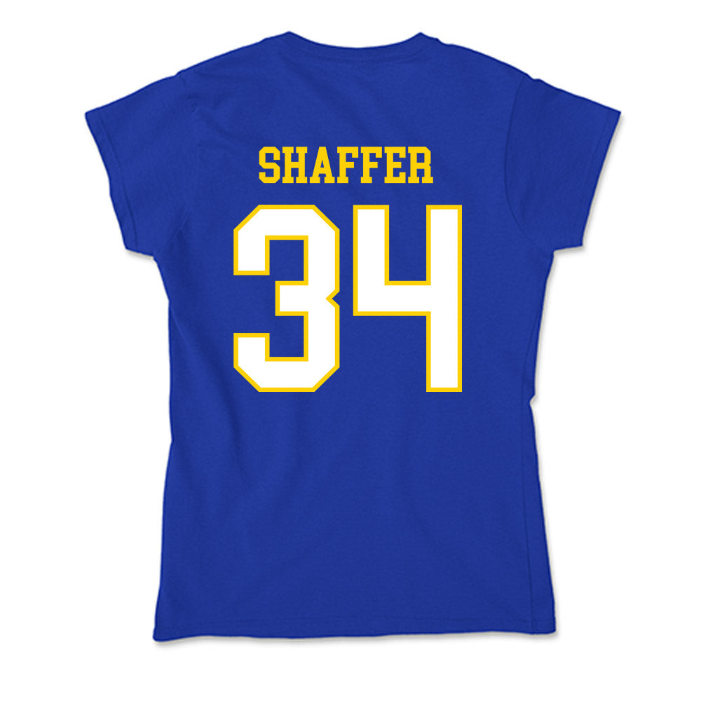 Delaware - NCAA Softball : Sydney Shaffer - Soft Style Women’s T-Shirt-1