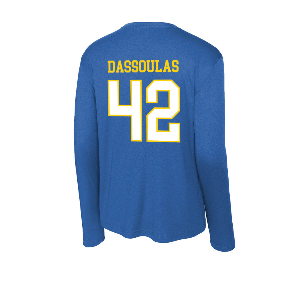 Delaware - NCAA Women's Lacrosse : Ellie Dassoulas - Activewear Long Sleeve T-Shirt-1