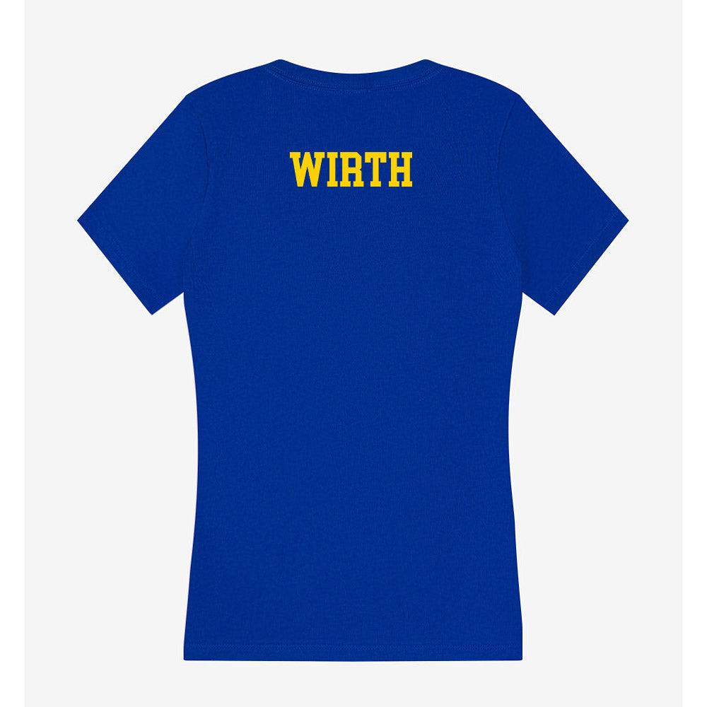 Delaware - Dance Team : Reese Wirth - Women's V-Neck T-Shirt-1