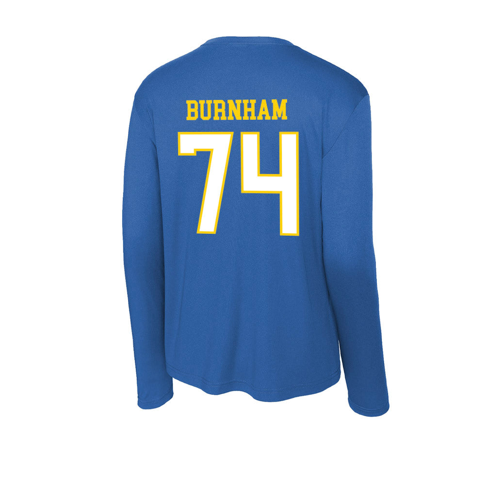 Delaware - NCAA Football : Tyler Burnham - Activewear Long Sleeve T-Shirt-1