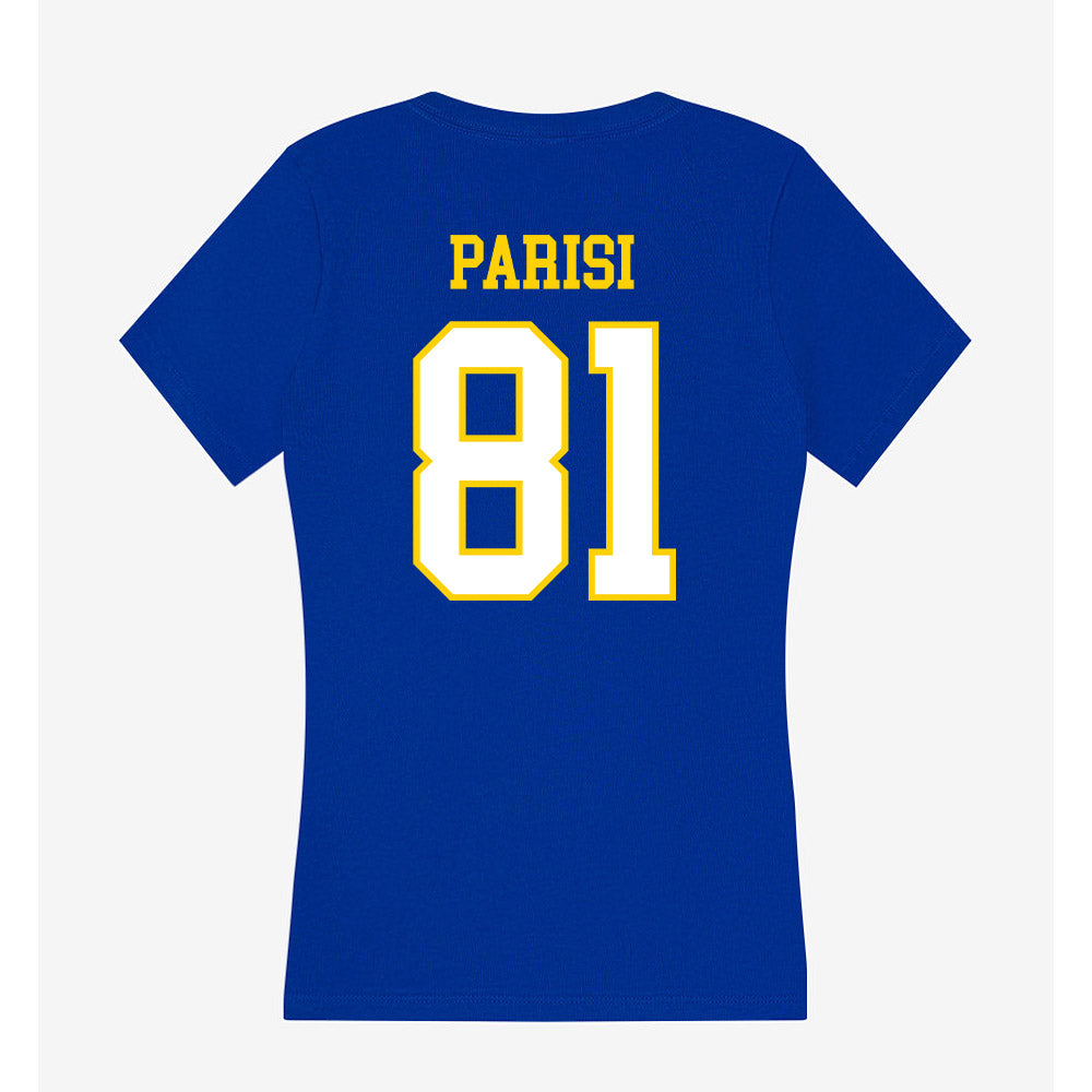 Delaware - NCAA Football : Dan Parisi - Women's V-Neck T-Shirt-1