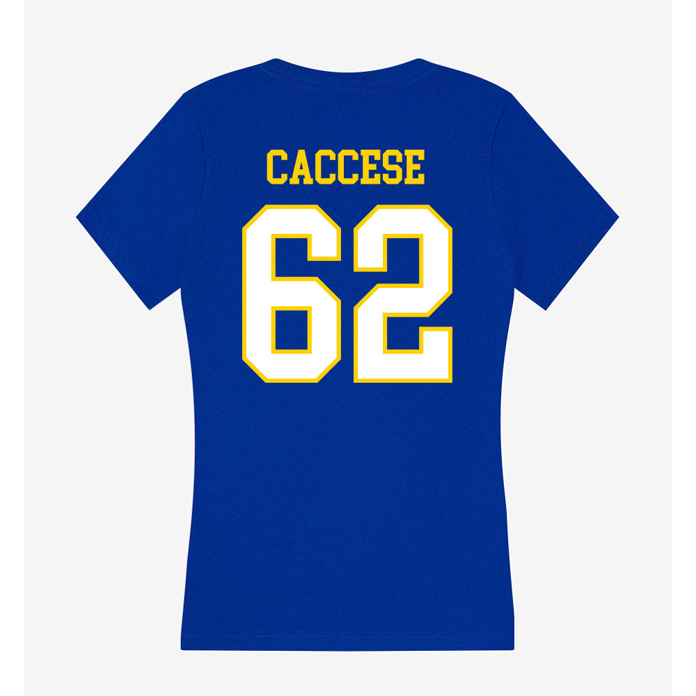 Delaware - NCAA Football : Anthony Caccese - Women's V-Neck T-Shirt-1