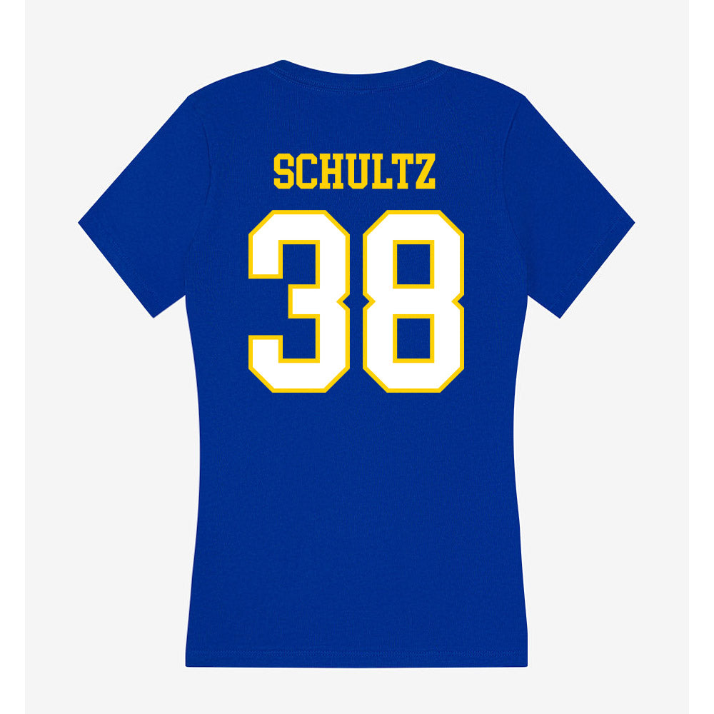 Delaware - NCAA Women's Lacrosse : Sadie Schultz - Women's V-Neck T-Shirt-1