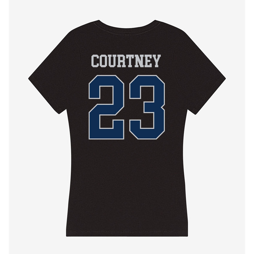 FAU - NCAA Softball : Autumn Courtney - Women's V-Neck T-Shirt-1