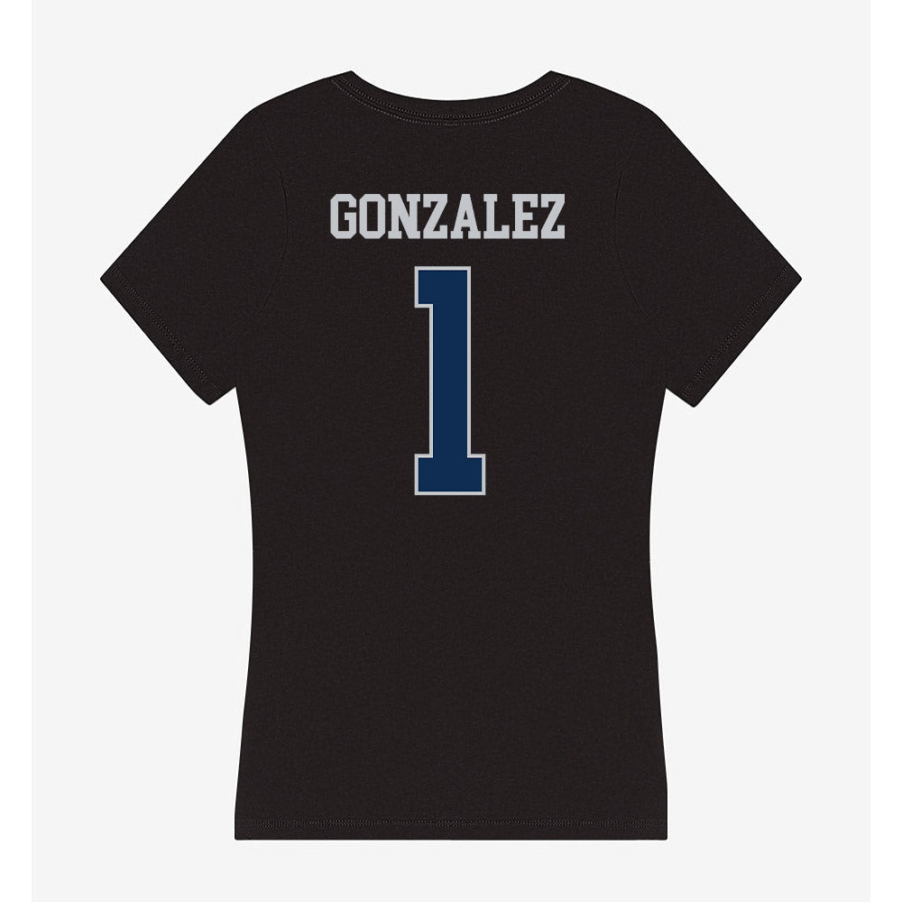 FAU - NCAA Women's Soccer : Lexi Gonzalez - Women's V-Neck T-Shirt-1