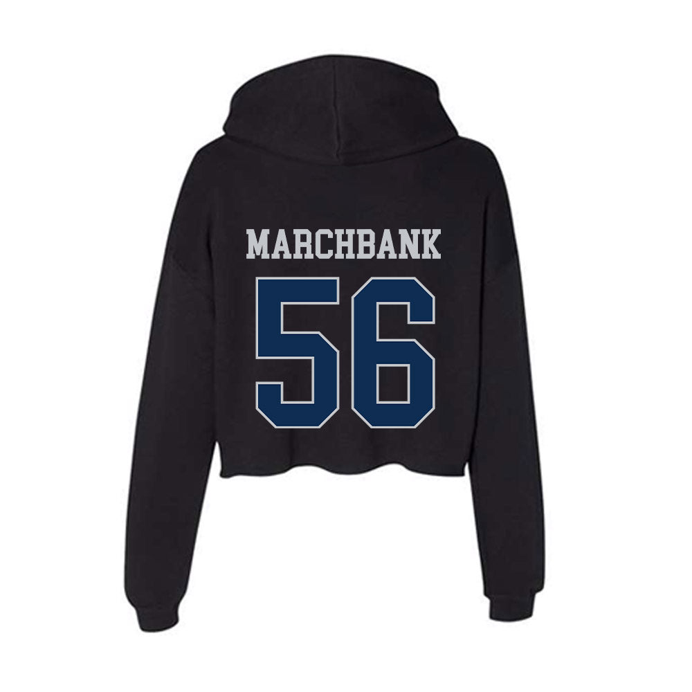 FAU - NCAA Football : Maddox Marchbank - Women's Crop Fleece Hoodie-1