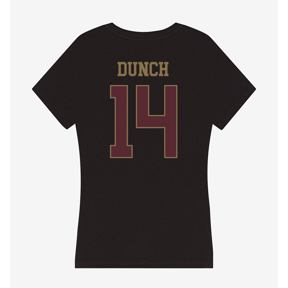 Texas State - NCAA Women's Soccer : Anna Dunch - Women's V-Neck T-Shirt-1
