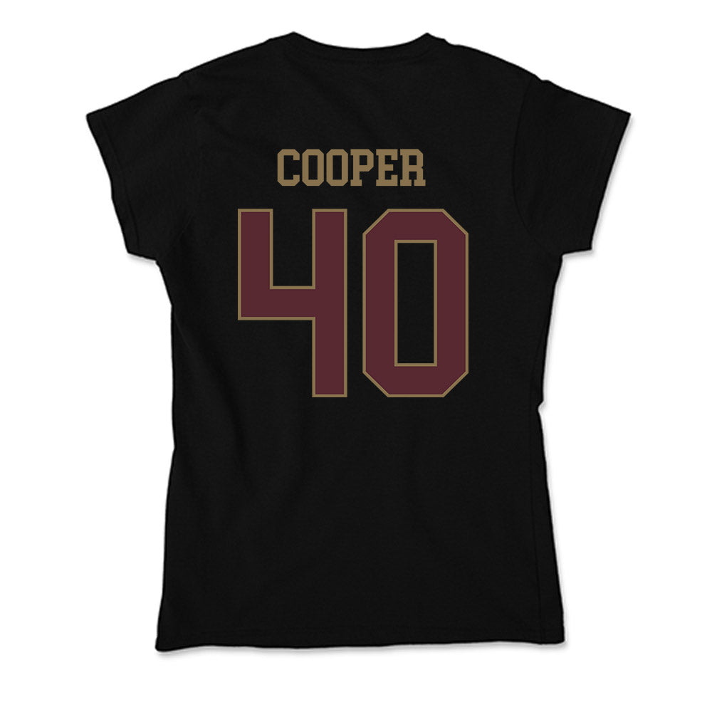 Texas State - NCAA Baseball : Wade Cooper - Soft Style Women’s T-Shirt-1