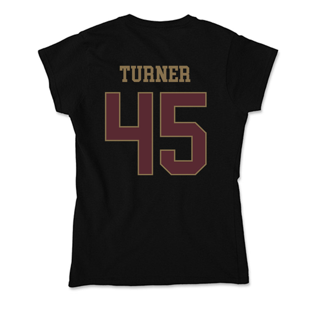 Texas State - NCAA Football : Austin Turner - Soft Style Women’s T-Shirt-1