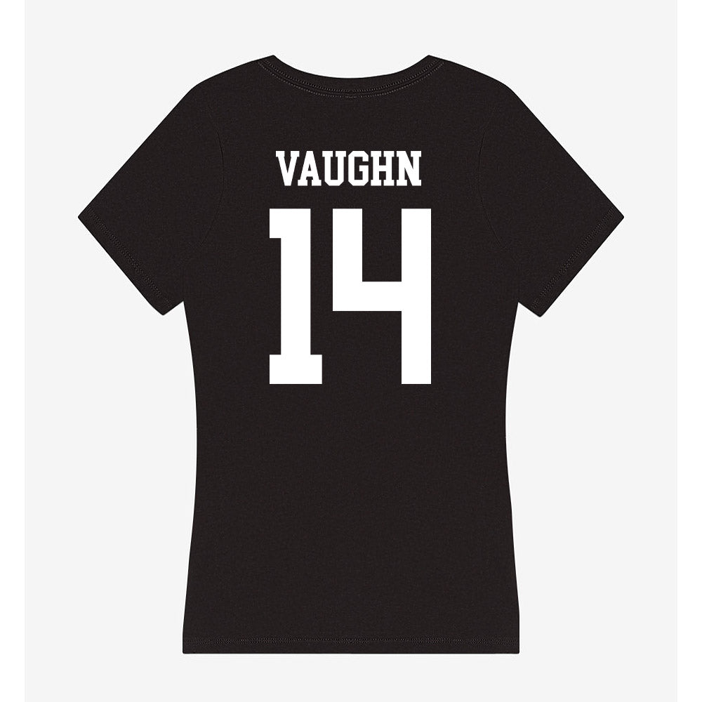 OKBU - NCAA Football : Garrett Vaughn - Women's V-Neck T-Shirt-1