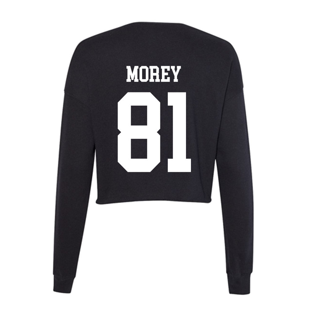 OKBU - NCAA Football : Kaden Morey - Women's Cropped Crew Fleece-1
